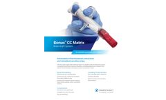 Bonus - Model CC Matrix - Bone Graft System - Brochure