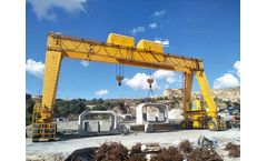 Heavy-duty Handling: How a 30-Ton Gantry Crane Redefines Industrial Material Movement
