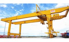 Operating a Double Girder Gantry Crane