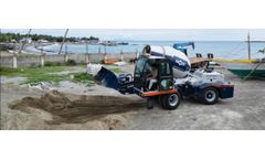 Rust-Proof Concrete Mixers Specialized Equipment for Marine Construction