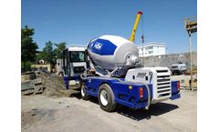 Can the Mixing Tank of a Self-Loading Concrete Mixer Rotate?