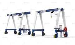 Rubber Tyred Gantry Crane Design for Diesel Generator vs Electric Power Environments