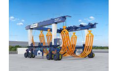 Structural Analysis: Why the "U-Shape" Open Design is the Best Choice for Mobile Boat Hoists