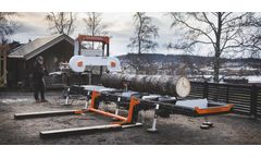 Logosol - Model B1001 - Hydraulic Band Sawmill