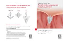Edwards - Pascal Transcatheter Valve Repair System - Brochure