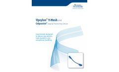 Upsylon - Model Y-Mesh - Vaginal Positioning Device - Brochure