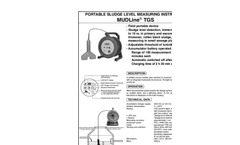 1. Portable Sludge Level Measuring Instrument