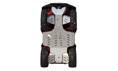 IB - Model Kawasaki KVF 650 / 750 - Skid Plate Full Set (Aluminium)