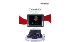 Mindray - Model Z.One PRO - Ultrasound System - Brochure