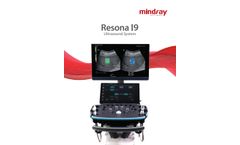 Resona - Model I9 - Ultrasound System - Brochure
