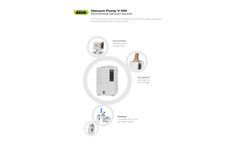 UCHI - Model V-100 - Chemical-Resistant Vacuum Pump - Brochure