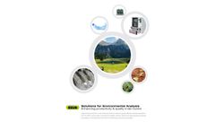 Solutions for Environmental Analysis - Brochure