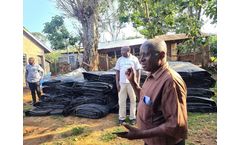HDPE Geomembrane Pond Liner for Shrimp Pond Project in Kenya