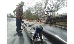 1.5mm Smooth Surface HDPE geomembrane for Wastewater Treatment Pond Liner