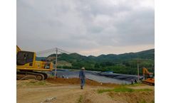 HDPE Pond Membrane Liner for Pig Farm in Thailand