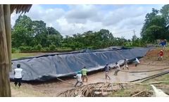 Indonesia Irrigation Reservoir Project: 1.5mm HDPE Geomembrane Solution by EarthShield