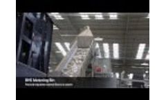 BHS Metering Bin: Recycling System (MRF) Infeed Video