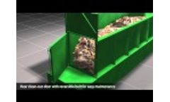 BHS Metering Bin Animation: Materials Recovery Facility (MRF) Infeed Video