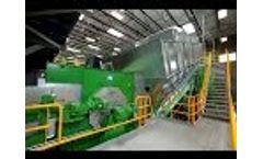 Nihot Single Drum Separator (SDS): Municipal Solid Waste (MSW) Processing Video