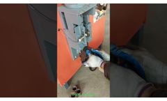 BSC electric motor recycling machine test for Mexico customer.