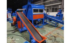Venezuela Customer's Copper Cable Recycling Machine BS-D45 With Electrostatic Separator Machine
