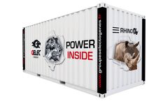 Gelec - Model RHINO-180YC - 178 KVA Containerized Electric Generators