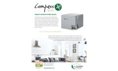 GeoComfort - Model RT Outdoor - Outdoor Geothermal Split System - Brochure