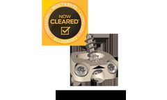 Model STALIF C-Ti - No-Profile® Anterior Cervical Integrated Interbody System