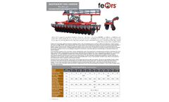 Feors - Independent Disc Harrow - Datasheet