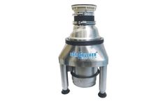 BinCrusher - Model FCD1500 - Commercial Food Waste Disposer & Crusher Machine