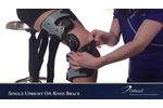 Single Upright OA Knee Brace - Video