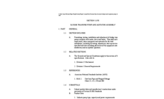 Sludge Transfer Pump and Agitator Assembly Specifications - Brochure