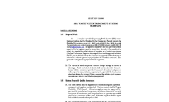 40,000 GPD SBR Wastewater Treatment System Specifications - Brochure
