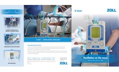 Zoll - Model Z Vent - Portable Ventilator for Hospital - Brochure