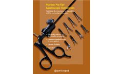 CooperSurgical - Model Nu-Tip - Laparoscopic Instrument Brochure