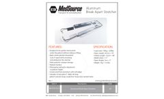 Medsource - Aluminum Break-Apart Stretcher- Brochure