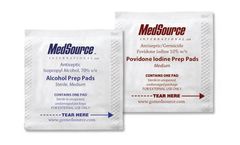 MedSource - Alcohol and PVP Prep Pads