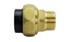 Praher IBG - Adaptor Unions PVC-U/Brass Metric/BSP Male Thread