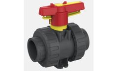 Praher - Model M1 PVC-U - 2-Way Ball Valve
