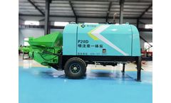 Gengli - Model P20D - Diesel Shotcrete Pump