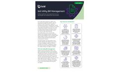 Utility Bill Management - Brochure