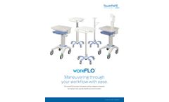 workFLO - Workstation on Wheels Product - Brochure 