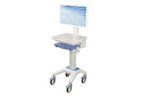 workFLO - Single Monitor Workstation on Wheels