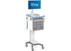 Envoy - Model RX4 - Clinical Workstation with Medication Bins