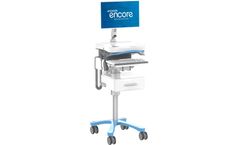 Encore EcoFlex - Mobile Workstation with MobiusPower Plus, SightLine & KitLock Storage Drawer