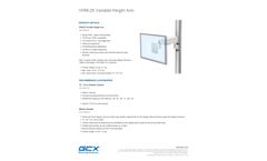 GCX - Model VHM-25 - Variable Height Arm - Brochure
