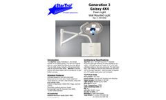 Galaxy - Model 4×4 - Wall Mounted Light - Brochure