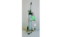 MADA - Model 1629E - E Oxygen Cylinder Resuscitator Kit on Cart