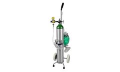 MADA - Model 1630ADE - E Oxygen Cylinder Resuscitator Kit on Cart