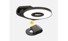 Model EXC-YR-Z04 - Outdoor Solar Wall Light